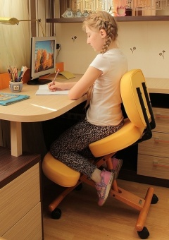 Коленный стул Smartstool KW02B в магазине Парта-Плюс